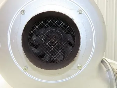 Showa Denki EC-H04HT-R313 Centrifugal Blower Fan 565 CFM .4kw 220V 3Ph 5"x 4"
