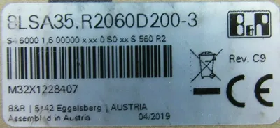 NEW B&R 8LSA35.R2060D200-3 SERVO MOTOR 8LSA35R2060D2003