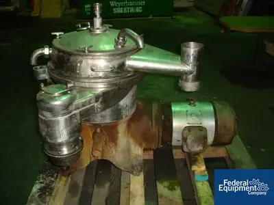 USED Westfalia SAOWH 3036 SEF WESTFALIA SEPARATOR CENTRIFUGE, 316 S/S