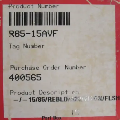 REFURBISHED FLOWSERVE R85-15AVF SEAL 1SLA415-E JC 41002 R8515AVF