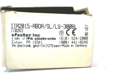 NEW EFECTOR IIA2015-ABOA/SL/LS-300BL PROXIMITY SWITCH II0263 IIA2015ABOASLLS300B