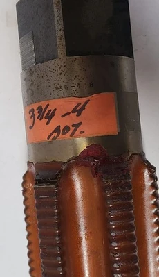 3-3/4 - 4 Bottom Tap HSS GH8 Brand New