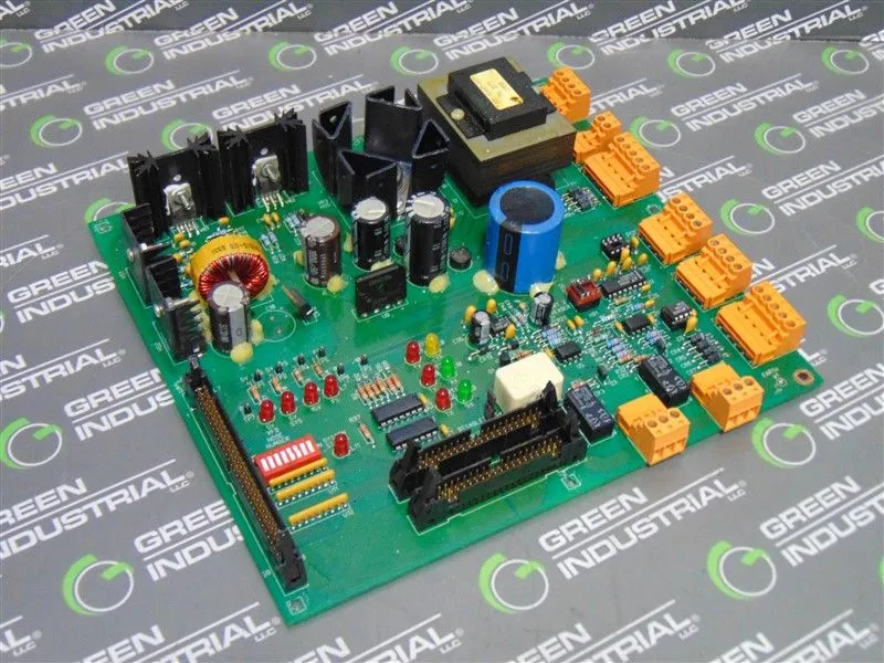 York 031-01382-D000 Millennium Chiller Power Supply Terminal Card Rev. D Used