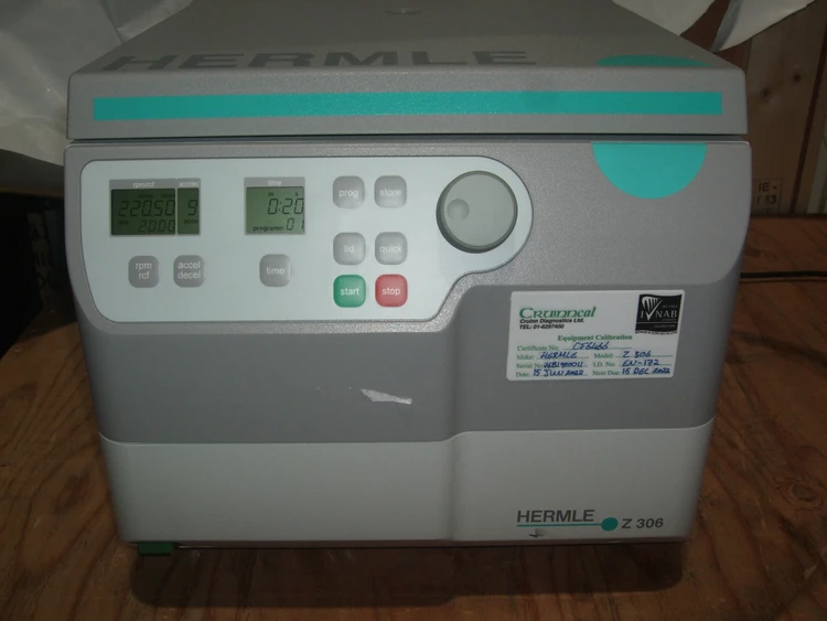 Used HERMLE Z306 Medical Equipment - Other | BG Industrial Surplus #471524