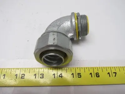Crouse Hinds Co LBT1009 1" 90° Male Flexible Conduit Connector Box of 10