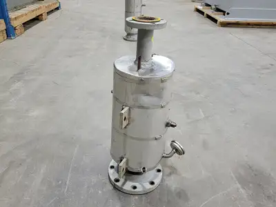 Water Baffle Test Tube w/ Temperature Gauge