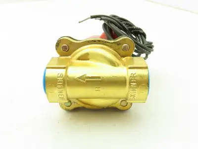 Lancer 2LB26LB3041 2-Way Skinner Solenoid Valve 3/8" NPT N.C. 0-40psi 12VDC