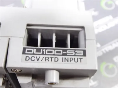 Yokogawa DU100-S3 DCV/RTD Input Module DU100-11 Style S1 Used