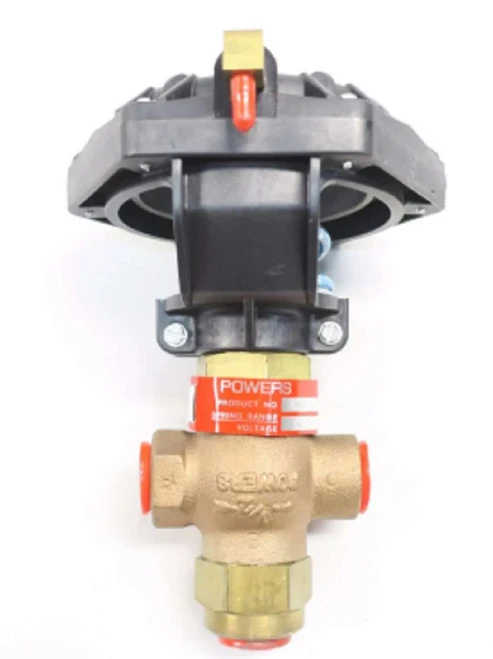 Siemens Landis and Gyr 658-0026 Powertop 1/2" 3-Way Valve and Actuator, 2.5 Cv [New]