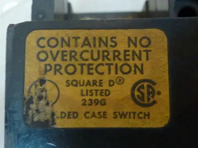 USED SQUARE D LAL36000