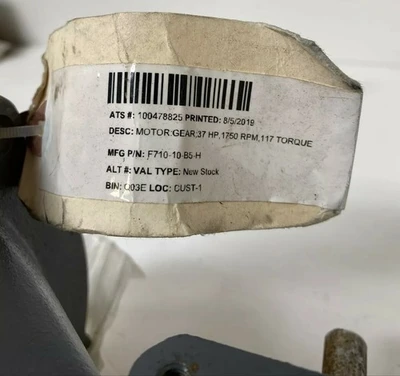 NEW BOSTON GEAR F710-10-B5-H