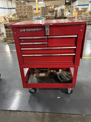 US General Rolling Tool Chest with Contents
