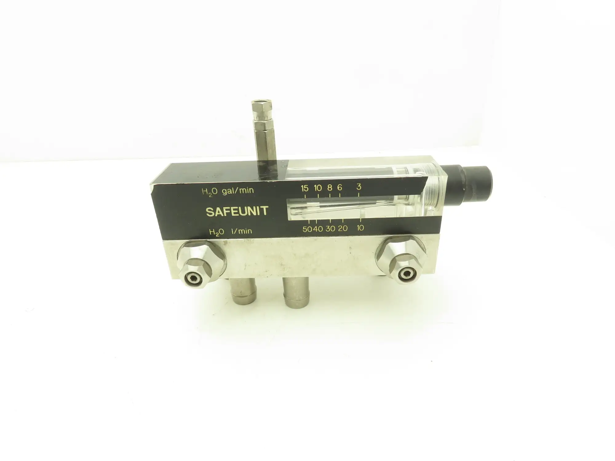 9938 John Crane Safeunit H2O GPM & H2O I/Min 4-Stainless Barbs 3/4" ID