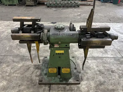 2,000 LBS X 12" LITTELL MODEL #20-12 DOUBLE END PULL OFF UNCOILER COIL REEL: STOCK #23715