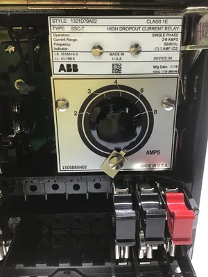 ABB 1321D79A16 SSC-T HIGH DROPOUT CURRENT RELAY