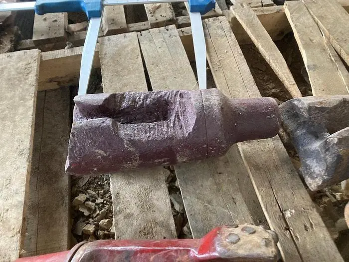 Used AFTERMARKET 5" O.D. X APPROX. 8-1/2" L. CABLE TOOL DRILLING CHISEL BIT Drills Pennsylvania US | East West Machinery & Drilling #1417239
