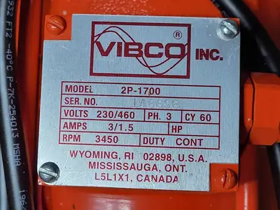 NEW VIBCO 2P-1700
