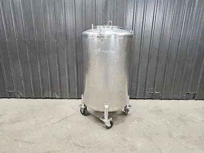Used 150 Gallon Tank (Vessel), 316 Stainless Steel