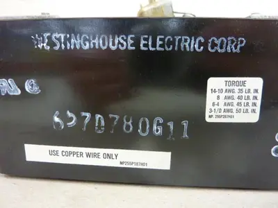 USED WESTINGHOUSE 657D780G11