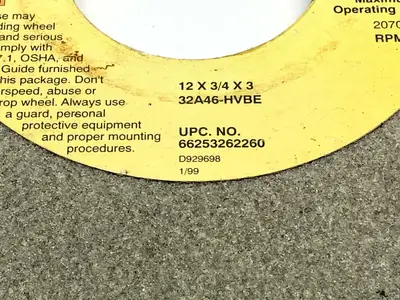 USED NORTON GRINDING WHEEL