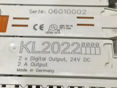 USED BECKHOFF KL2022