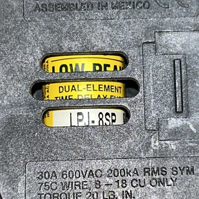 (12)BUSS JT60030 Fuse Holders W/ Fuses Fast Shipping! + Warranty