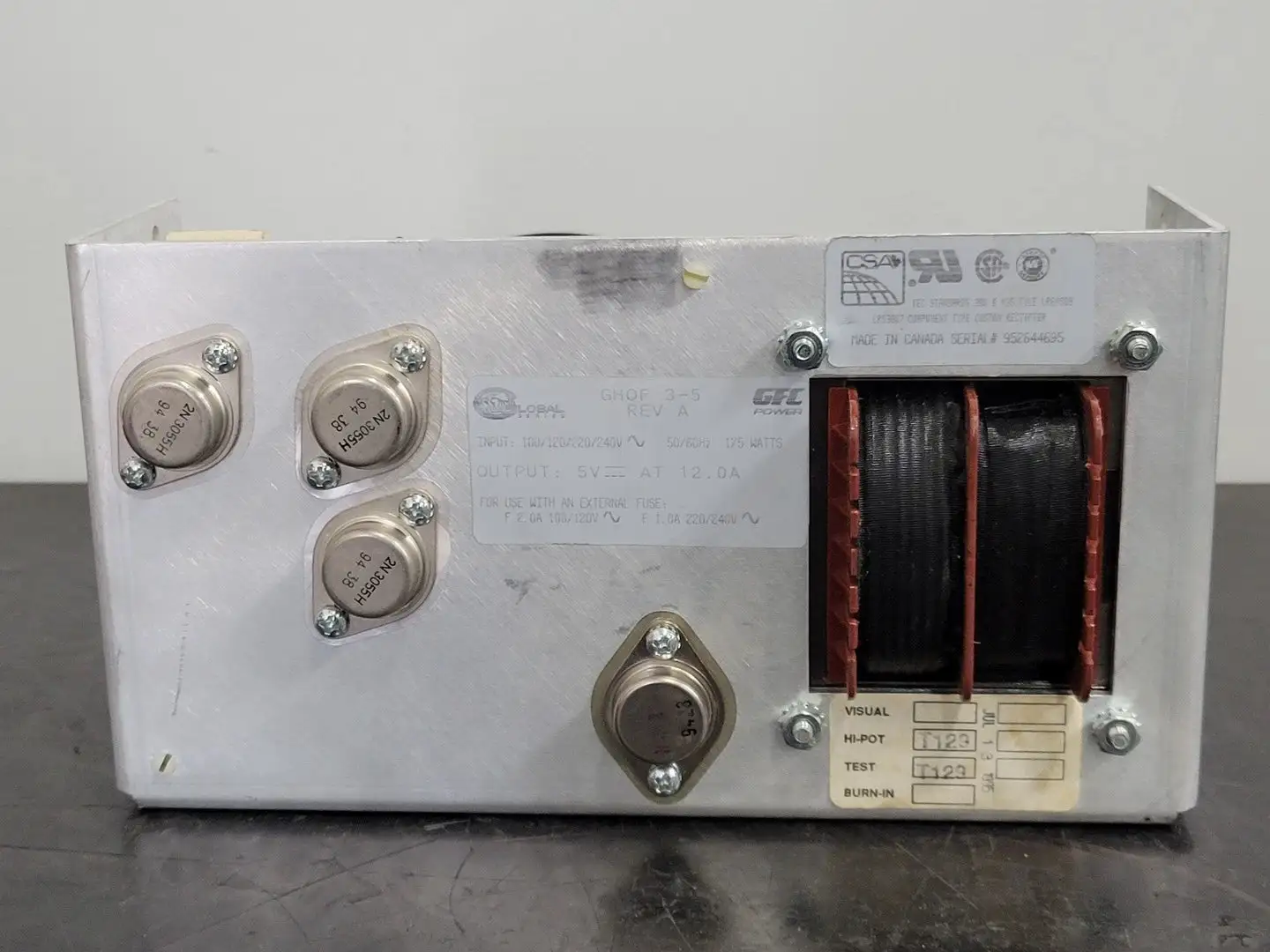 USED GFC POWER GHOF3-5