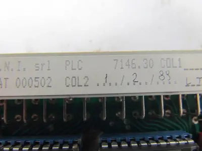 Biesse Rover CNI SR1 PLC 7146.30 PLC circuit board from functional mach