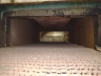 12" x 33" PASS-THROUGH WIRE MESH BELT TEMPER OVEN: STOCK #16262