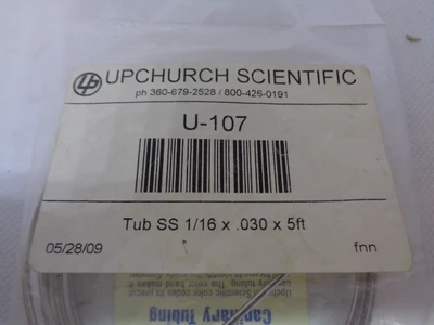 USED UPCHURCH SCIENTIFIC U-107