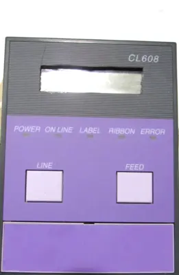 NEW SATO RJ1721600 OPERATOR PANEL CL608