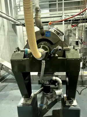 CBB CD 40I-SP sanitary decanter centrifuge, Duplex SS.