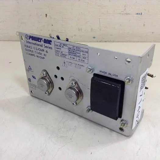 Used POWER ONE HAA5-1.5/OVP-A Power Supplies Michigan US | Ideal Machinery #594457