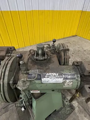 2,000 LBS X 12" LITTELL MODEL #20-12 DOUBLE END PULL OFF UNCOILER COIL REEL: STOCK #23713