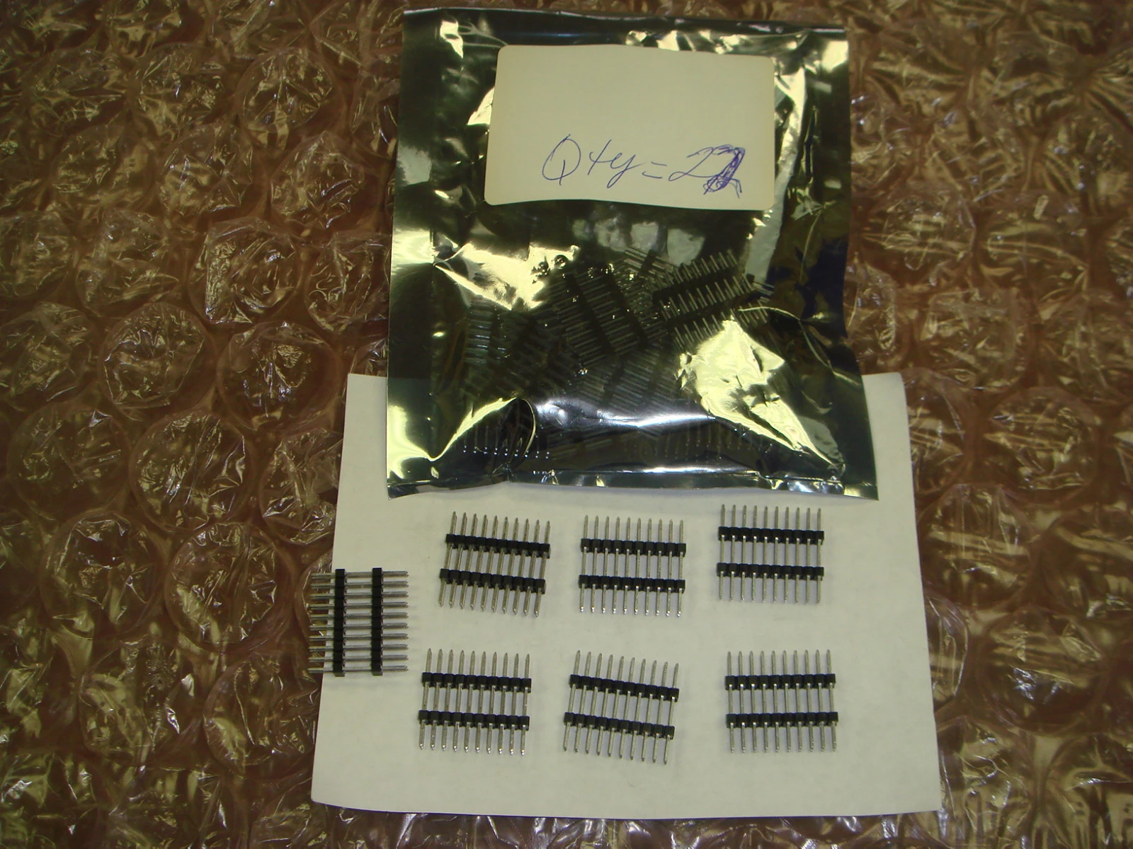 New 20-pin Male To 20-pin Male Connectors (Qty 22)