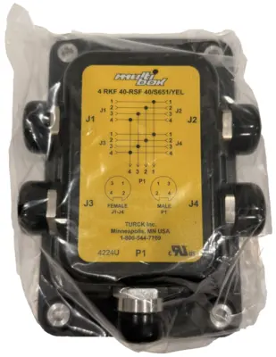 NEW TURCK 4 RKF 40-RSF 40/S651/YEL