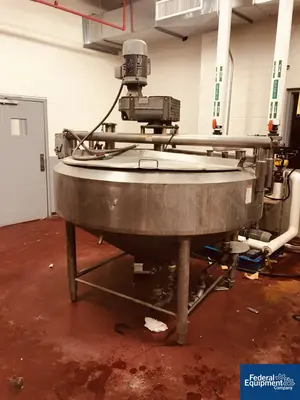 USED APV 300 Gal APV Crepac Kettle, S/S, 75#