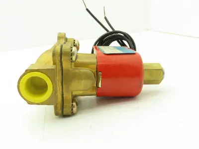 Skinner Lancer 2LB1HBG4125N Brass Solenoid Valve 2-Way NO 24VDC 125 PSI 1/2" NPT