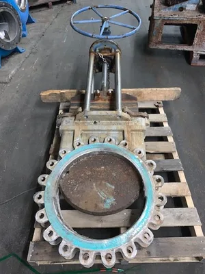 Trueline TL 20" Knife Gate Valve Hand Wheel Gear Operated