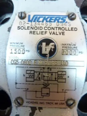 USED VICKERS CG5060CFMFWB6110