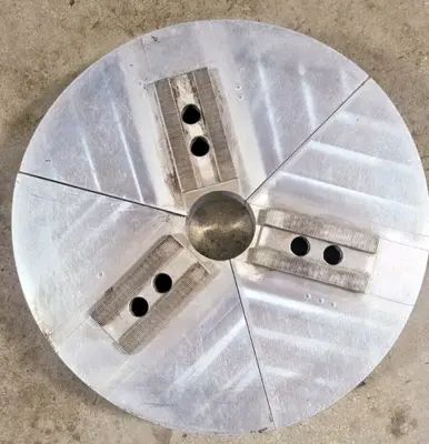 15" Lathe Chuck Aluminum Soft Jaws CNC