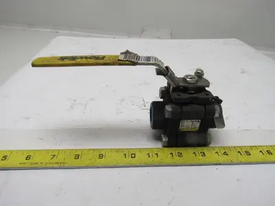 Flow-Tek Triad 1/2" Socket Weld Ball Valve 2200 WOG