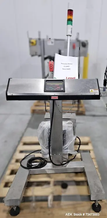 Used LEPEL CS 200SS Cappers Tamper Evident - Induction Sealers Illinois US | Aaron Equipment #1130449