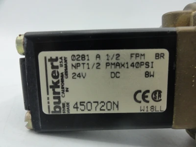 USED BURKERT 450720N