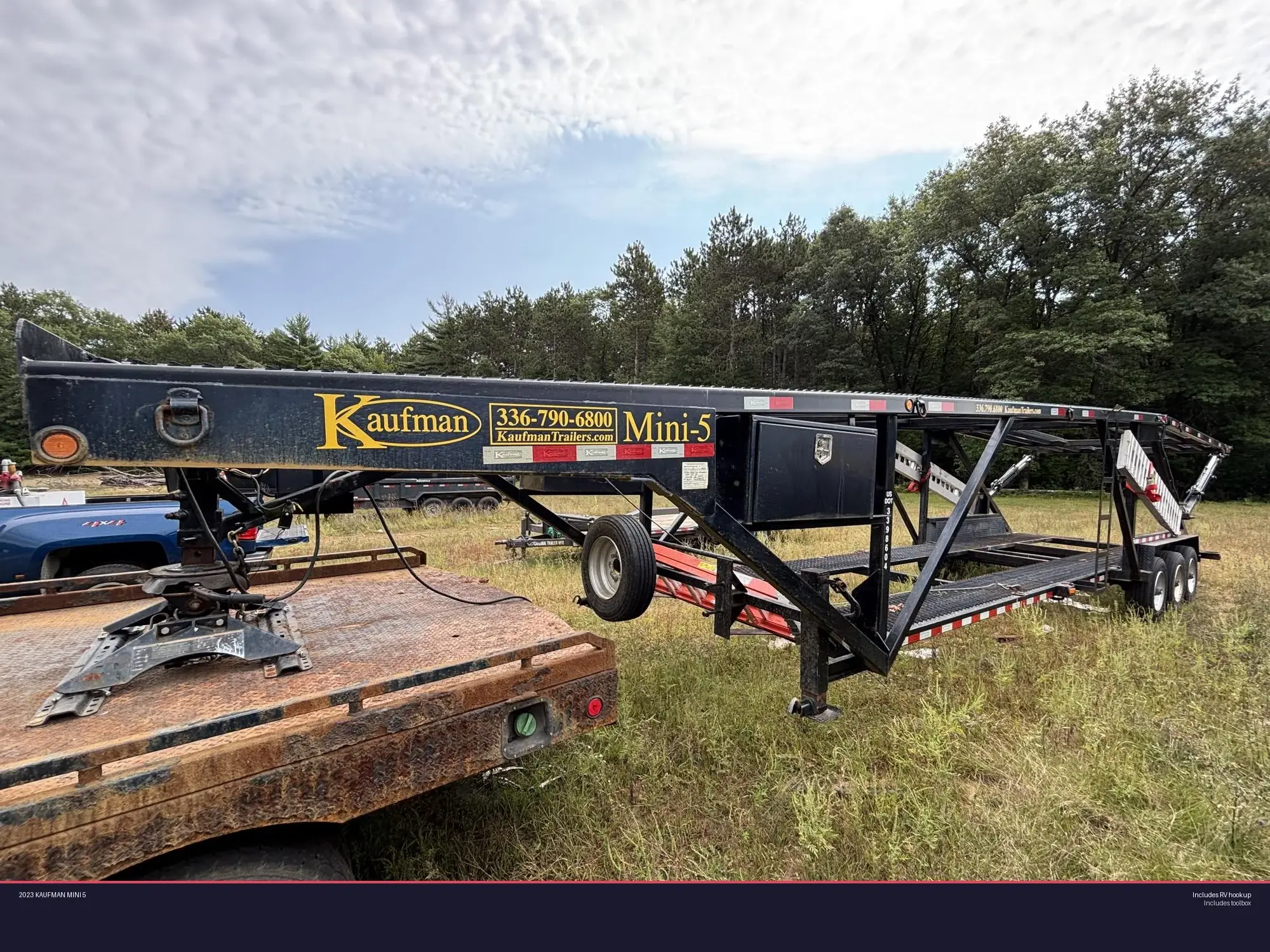 Used 2023 KAUFMAN MINI 5 Carhaulers Wisconsin US | Proxy Equipment #1385225