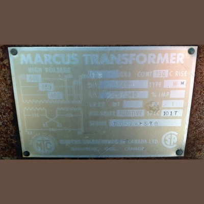 Marcus 5 kVA Transformer