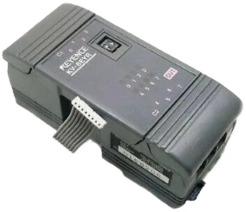 Keyence KV-8EYR Output Module, 8 Output, Din Rail Mount, Screw Terminals [Refurbished]