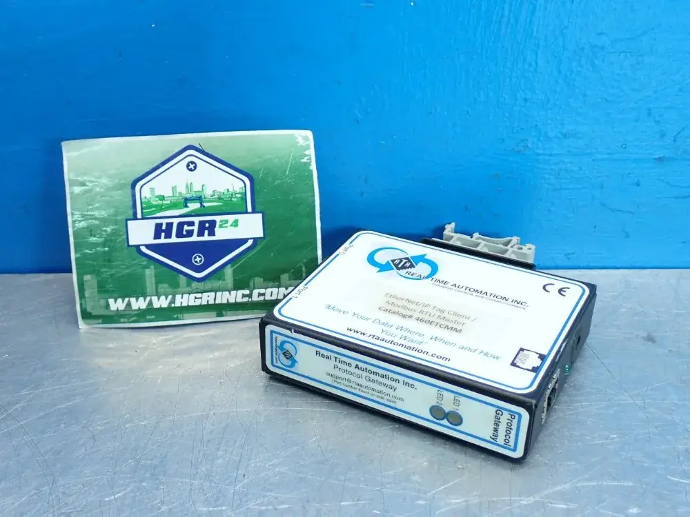 New | in-Stock REAL TIME AUTOMATION 460ETCMM Electrical Controls | HGR 24 #748493