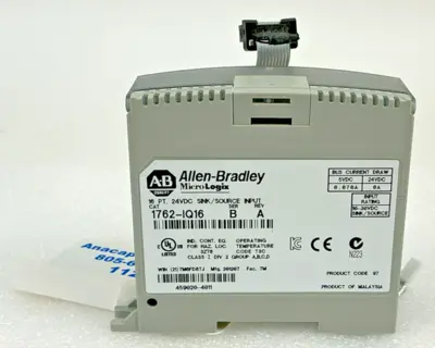 USED Allen-Bradley Allen-Bradley 1762-IQ16 MicroLogix