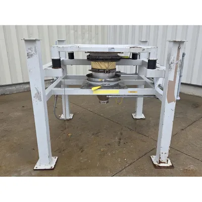 Used Bulk Bag Unloading Base with Invicta Vibrator